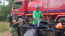 Kodim 1622 Alor dan Pemkab Alor Tuntaskan Pembangunan Jalan Menuju Gudang PU